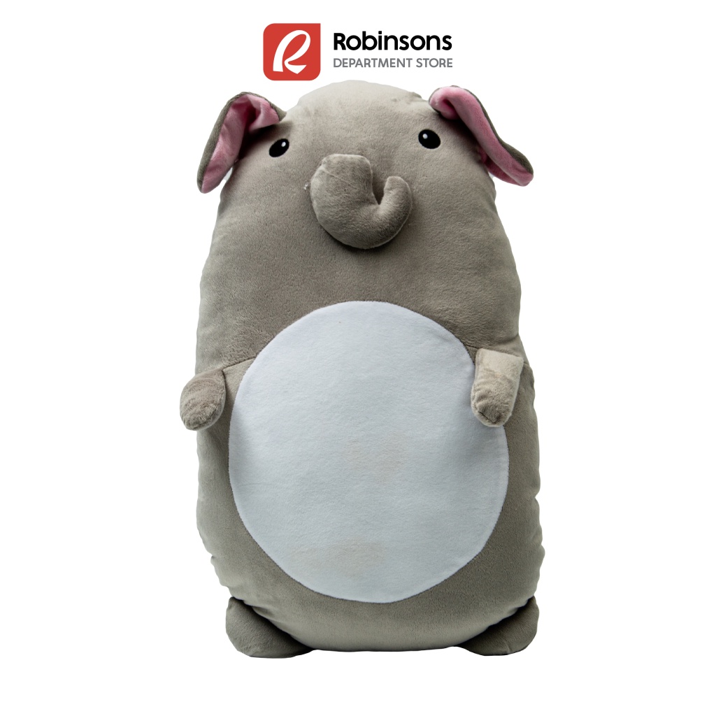 Playground Big Pillow Nap Elephant Grey Shopee Philippines