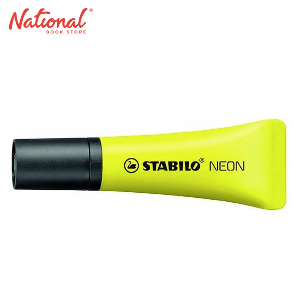 Stabilo Highlighter Neon Yellow 7224 Writing Supplies School