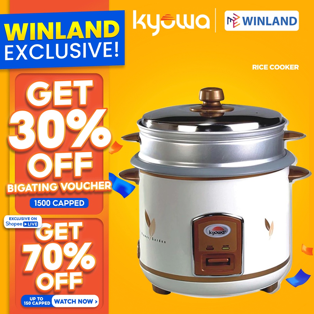 [3670]KYOWA by Winland Rice Cooker 2.8 Liter / 15 cups w/ Keep Warm