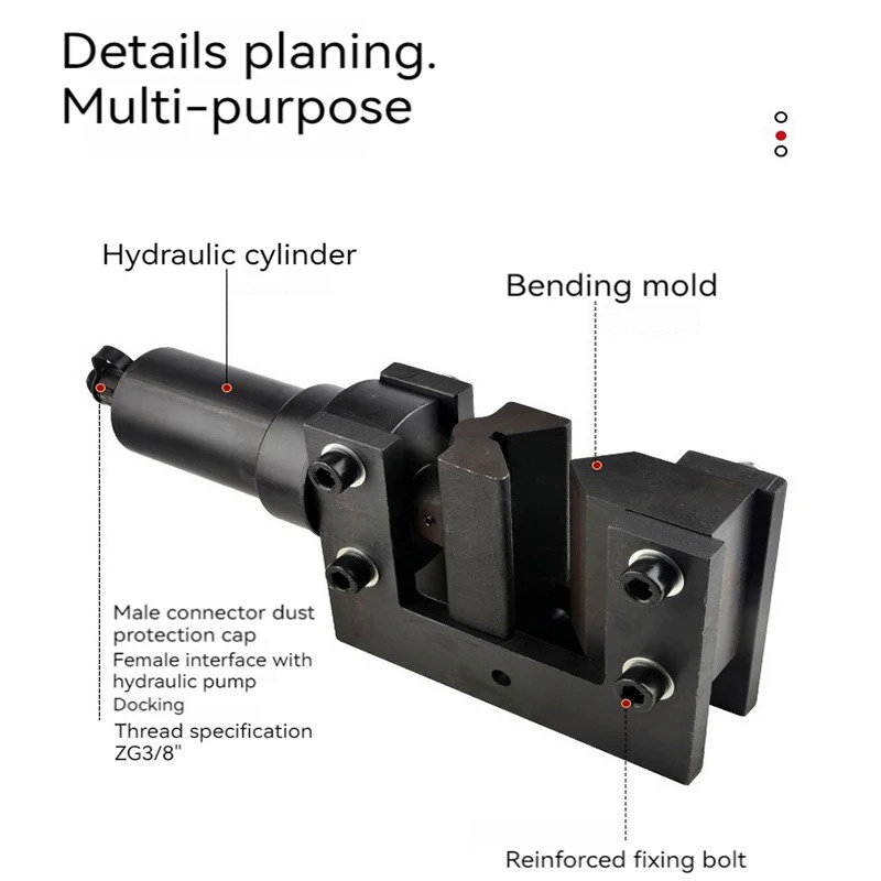Hydraulic Copper Busbar Bending Machine Metal Sheet Bending Tool CB120C 16T 120mm Shopee