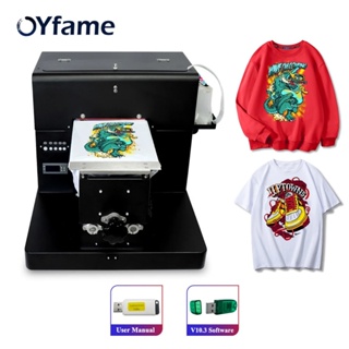 T-shirt Priner A4 Dtg Printer Clothes Flatbed Multifunction