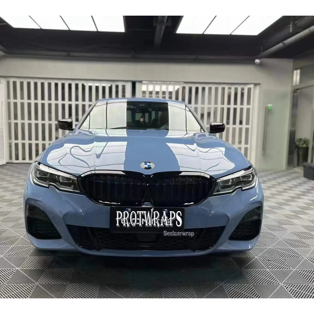 Premium Ultra Gloss China Blue Vinyl Wrap Film For Whole Car Covering ...