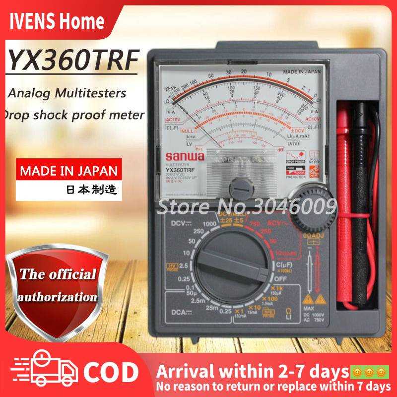 【24 Hours Delivery】SANWA Electric Voltmeter Ammeter Multi Tester YX