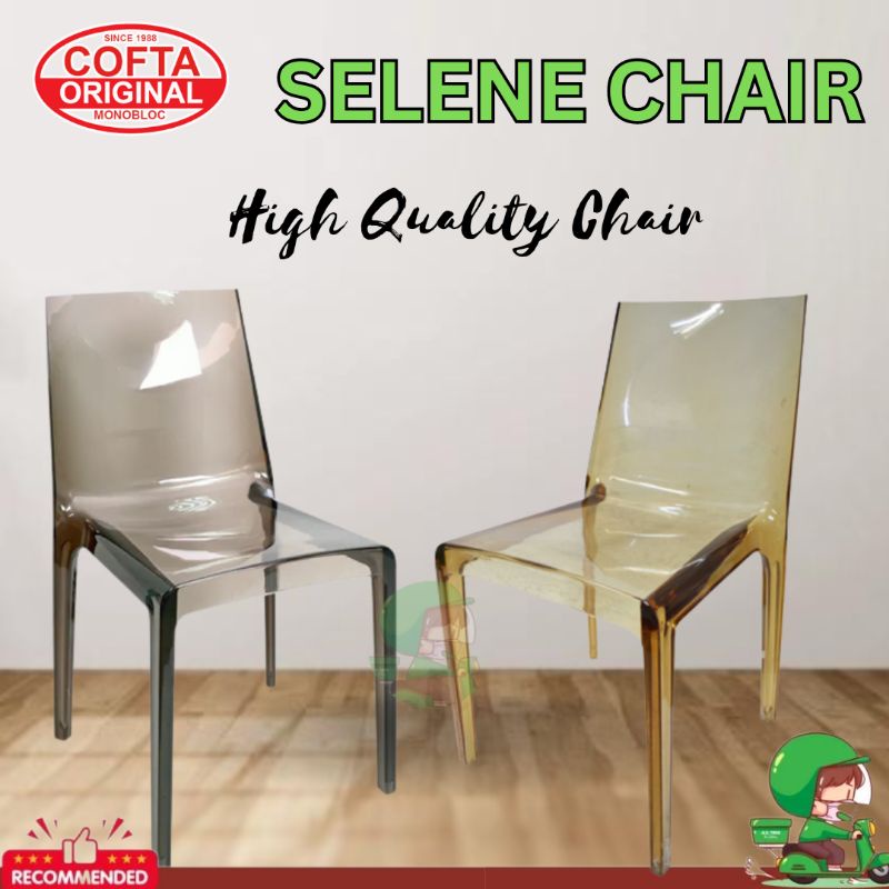 Clear Style Cofta Selene Polycarbonate Chair Shopee Philippines