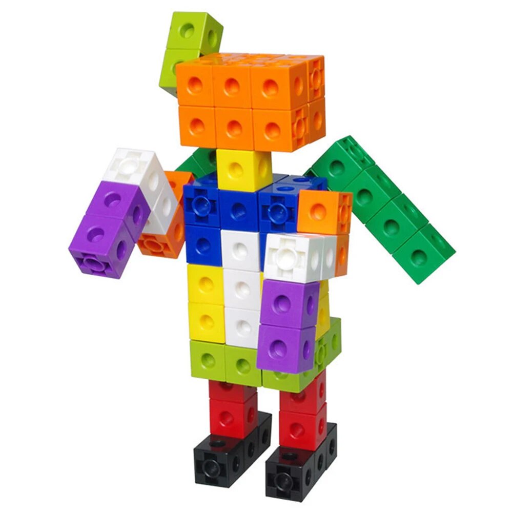 100pcs Numberblocks Blocks Children Educational Multilink Counting ...