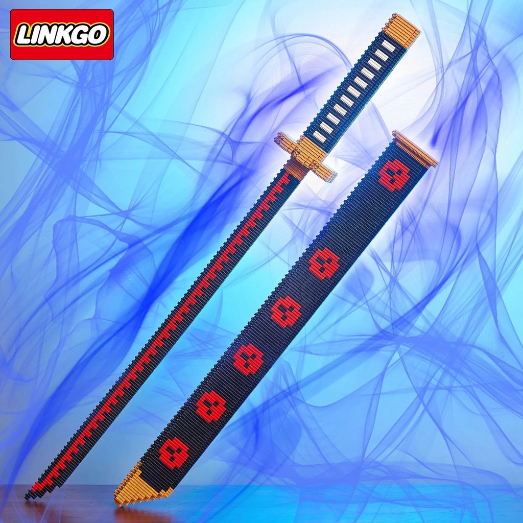 One Piece Sword Linkgo Micro Building Blocks Roronoa Zoro Sandai ...