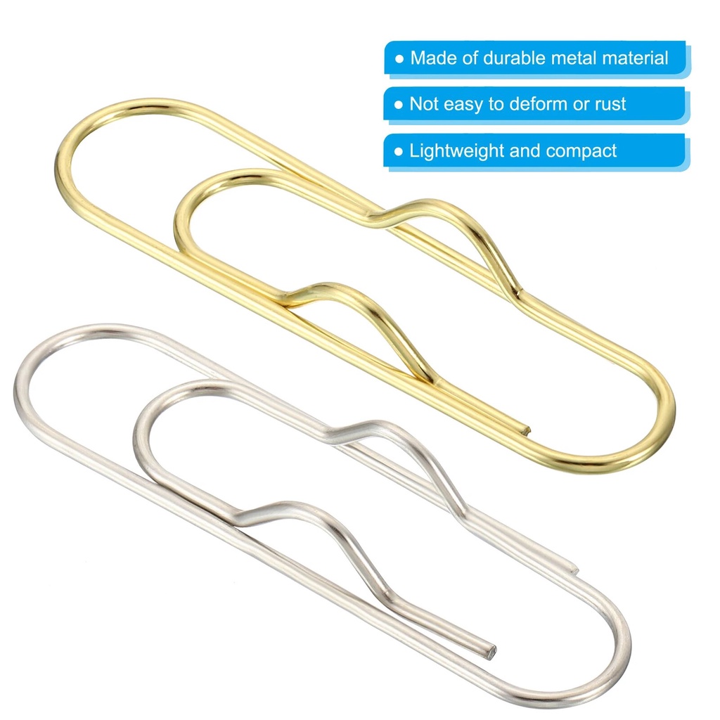 10Pcs Paper Clips Paper Fix Clips Pen Holder Clips Notebook Pen Holder ...