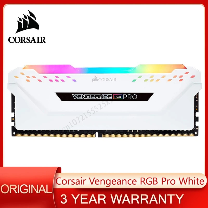 Corsair Vengeance RGB Pro SL 16GB (2 x 8 GB) DDR4 3600 (PC4-28800) C18 de Memoria de Desktop