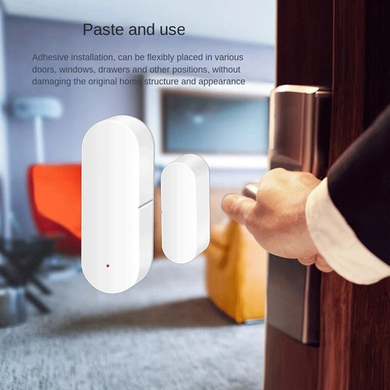Zigbee Door Magnetic Sensor Tuya Smart TUAY Window Door Opening Home ...