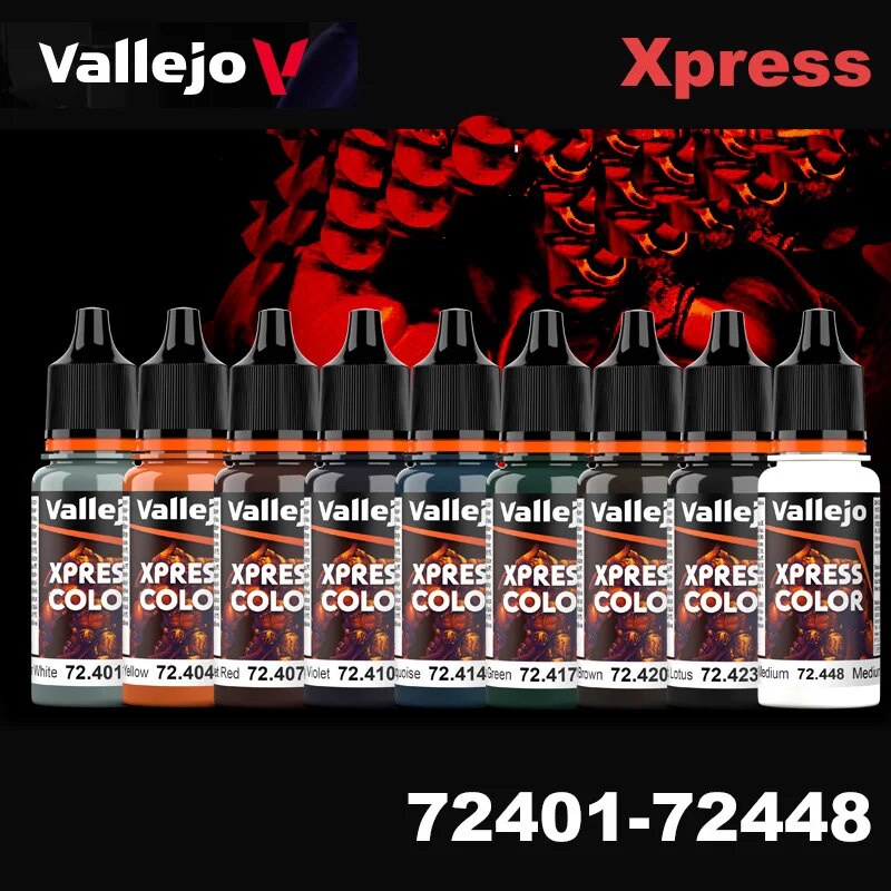 ☸vallejo AV 7240172448 XPRESS COLOR Contrast Paint 18ml EnviroNmental