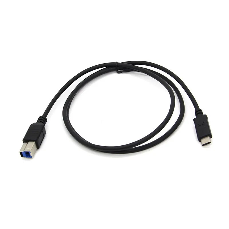 USB 3.1 Type C to 3.0 B BM Cable Interface Data Transmission Connector ...