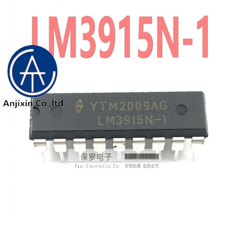 10pcs 100% orginal and new LED bar graph display driver LM3915N-1 ...