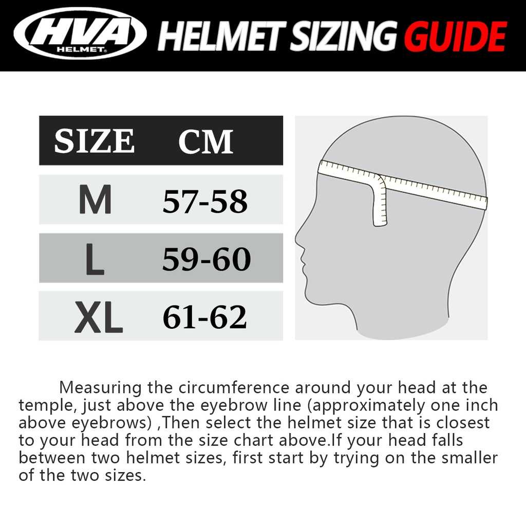 HVA Helmet Classic Helmet Motorcycle Vintage Motorcycle Helmet HVA ...