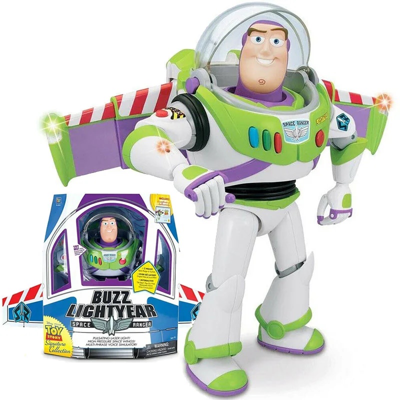 Disney collection buzz lightyear talking action clearance figure