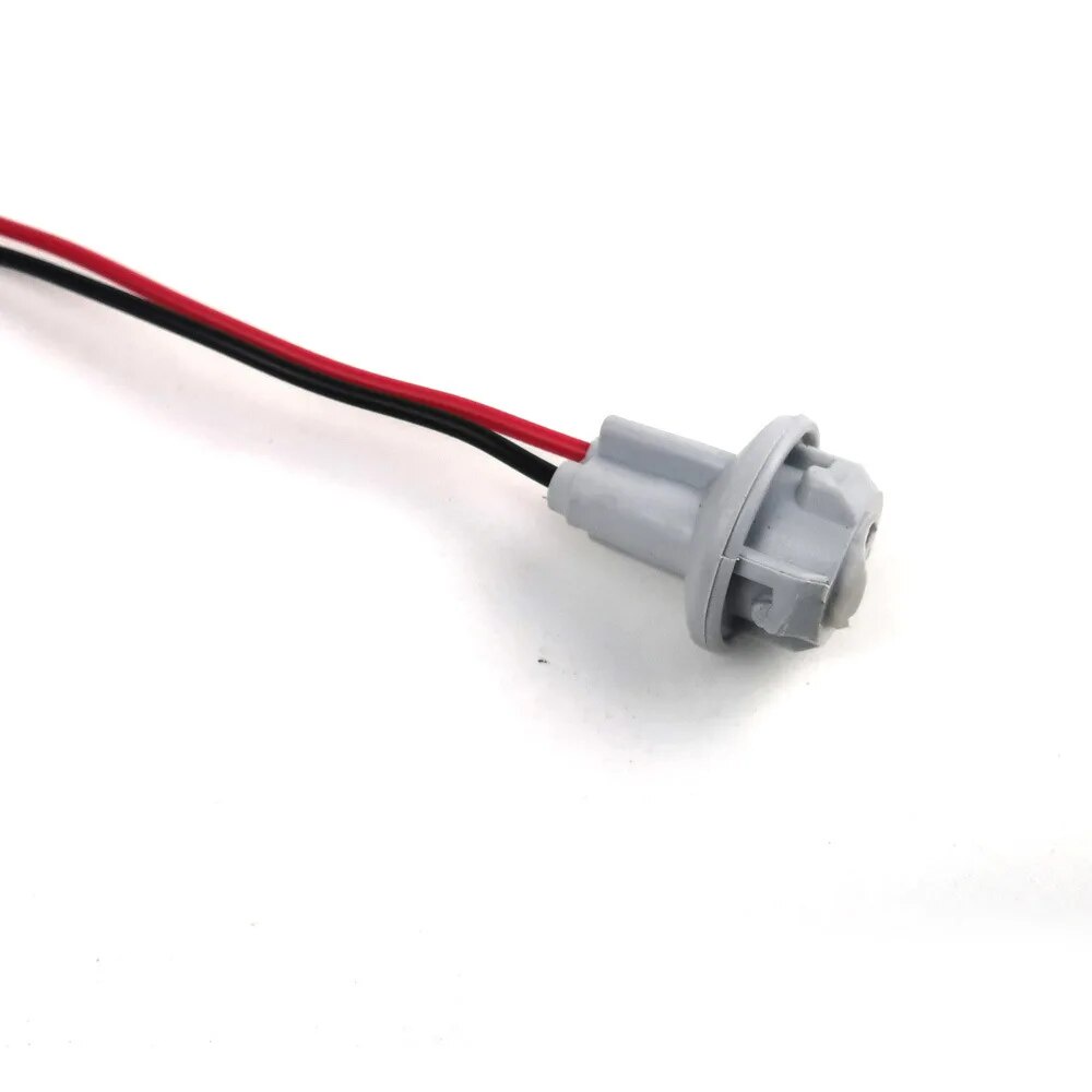 10Pcs Car Socket Wire Led Hid T10/T15 Waterproof Male and Female ...