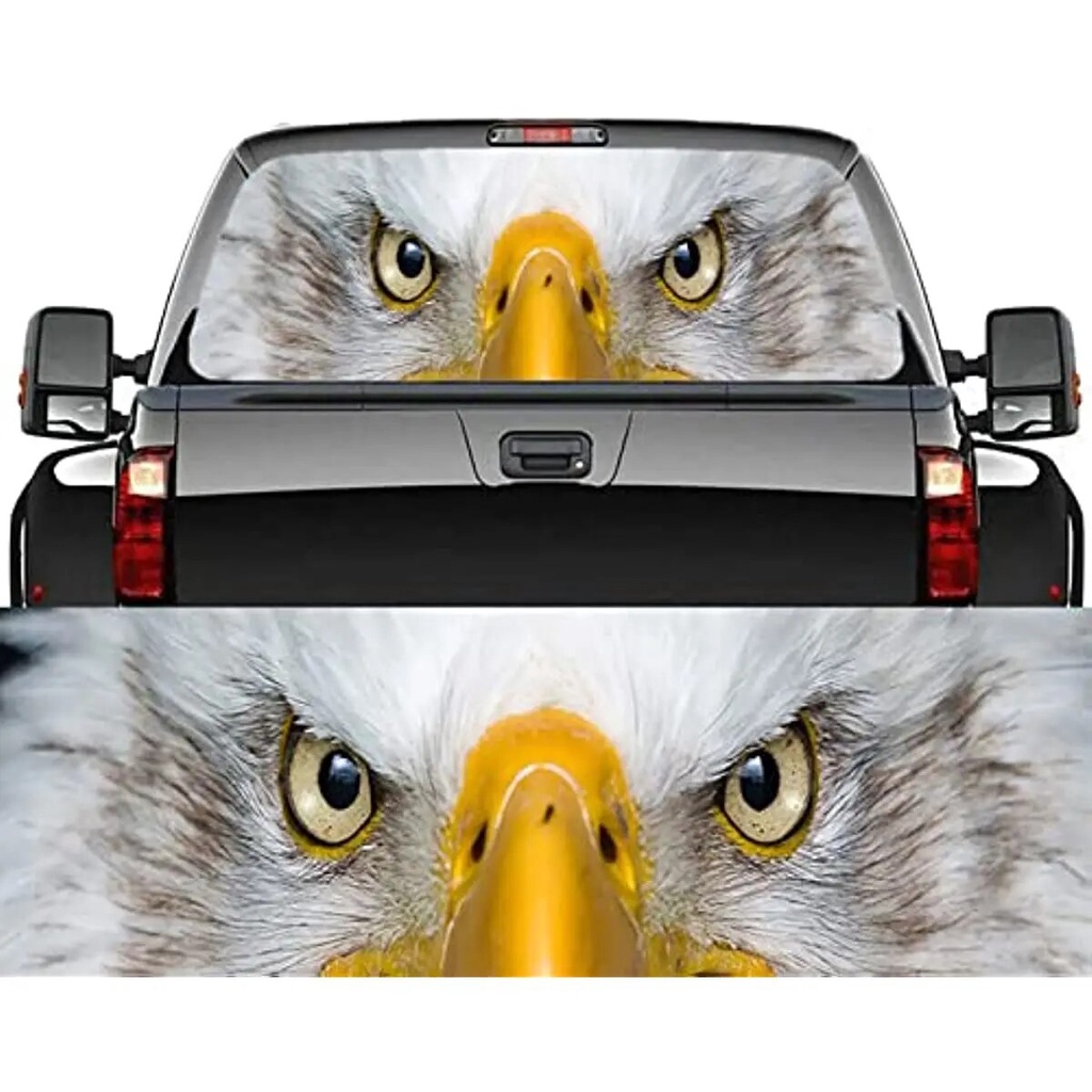 American Bald Eagle Rear Window Decal, Rear Window Decal Sticker Car ...