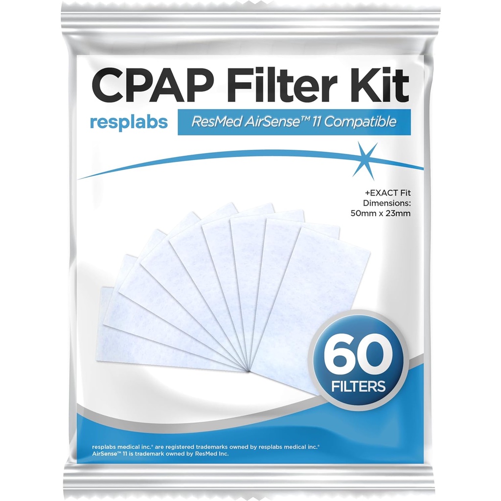 Filtri Per Macchina CPAP ResMed AirSense 11 - Pacco Da 60 - Spedizione Veloce