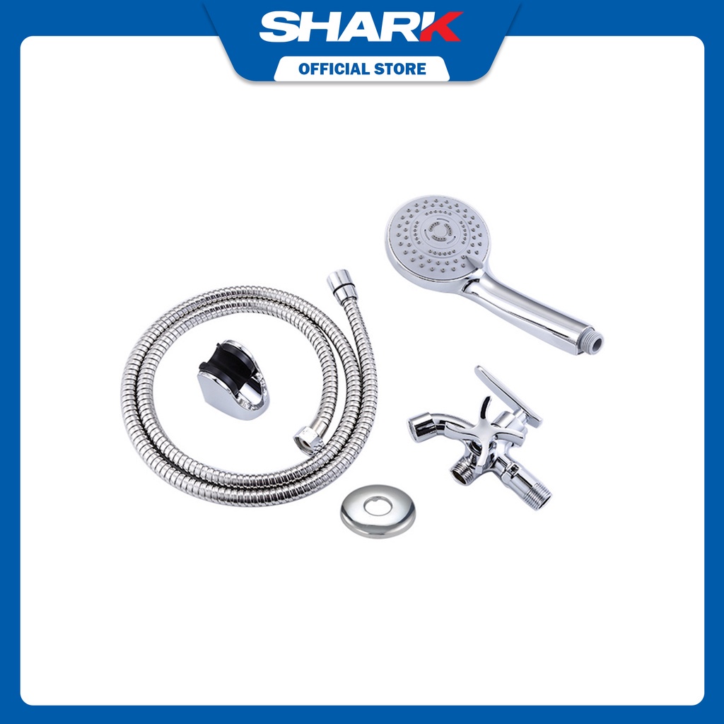 SHARK SF 2480 Telephone Hand Shower 3 Way With 2 Faucet Set | Shopee ...