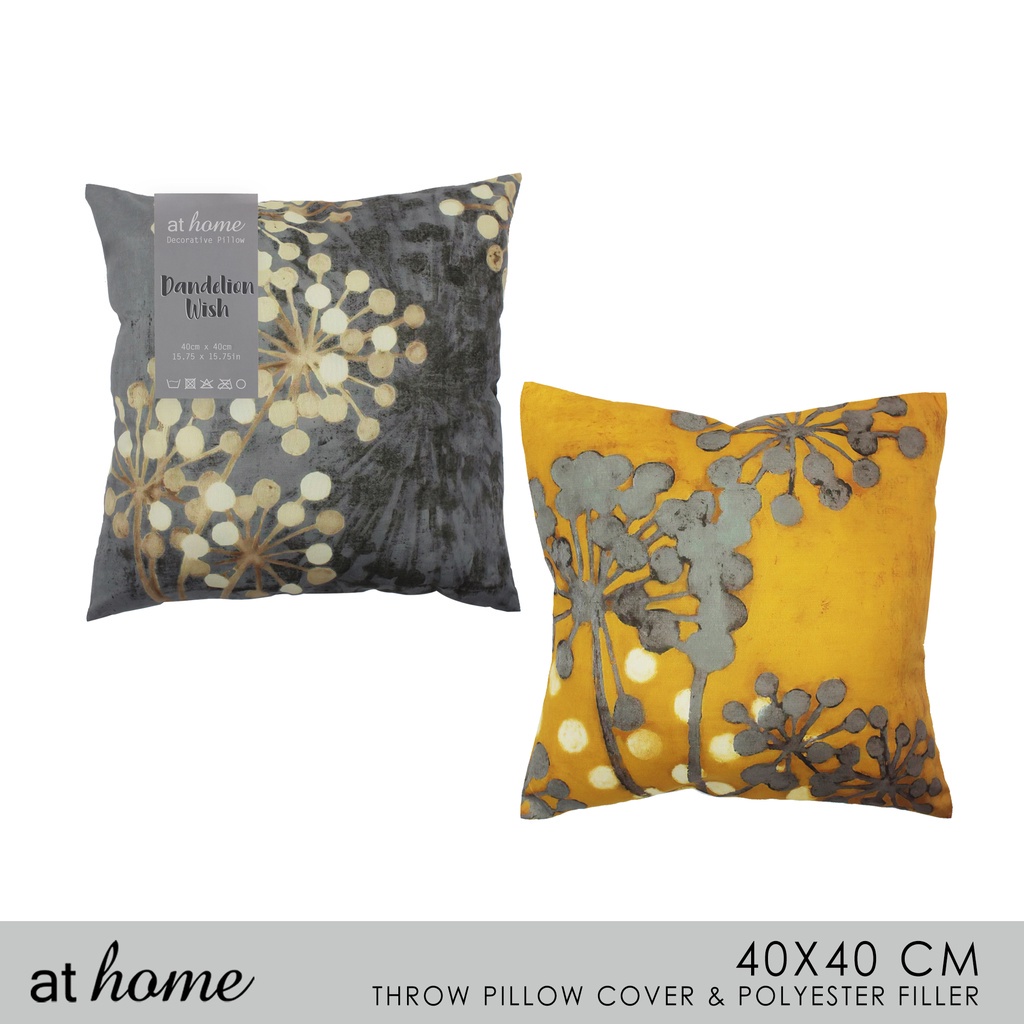 At Home Cushion w/ Pillow Case Ray Sparkle Throw Sofa, Living Room