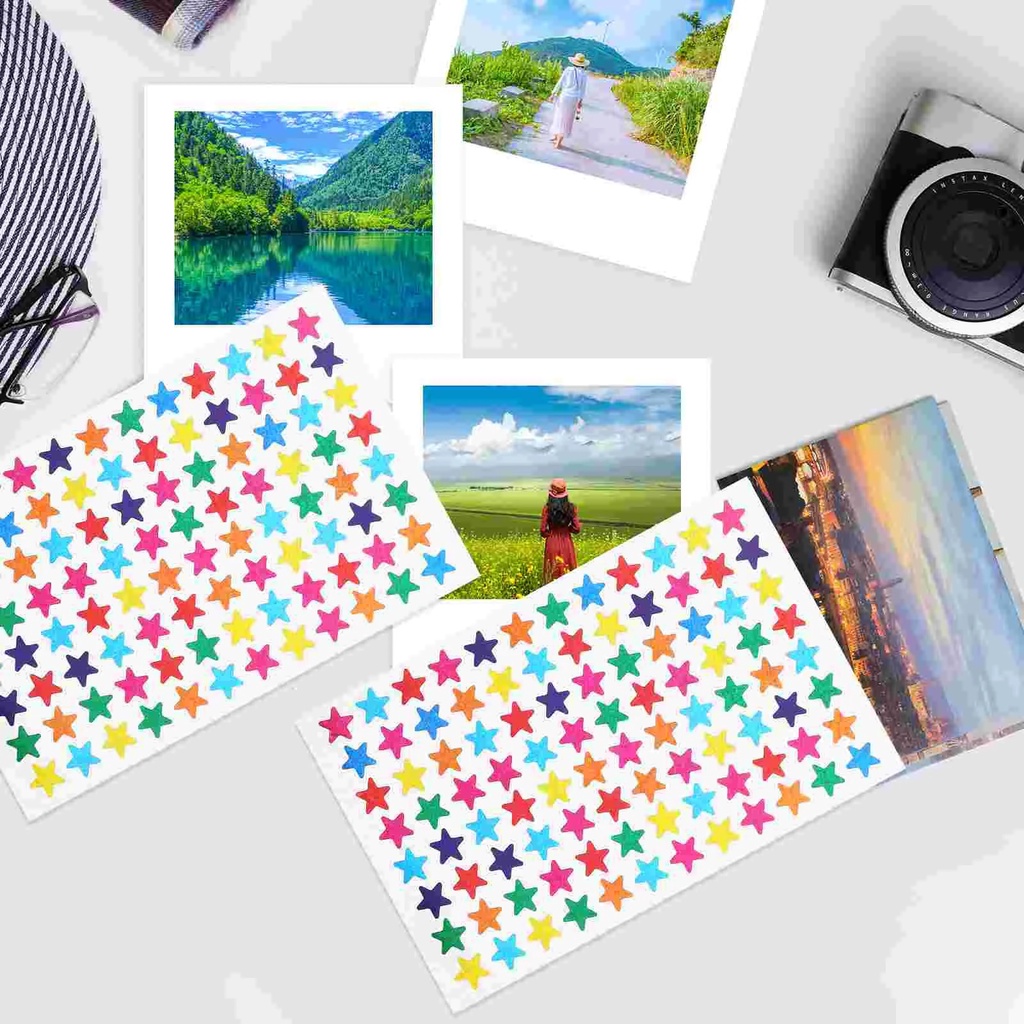 Self Adhesive Star Stickers, Reward Star Stickers, Shiny Sparkle Star ...