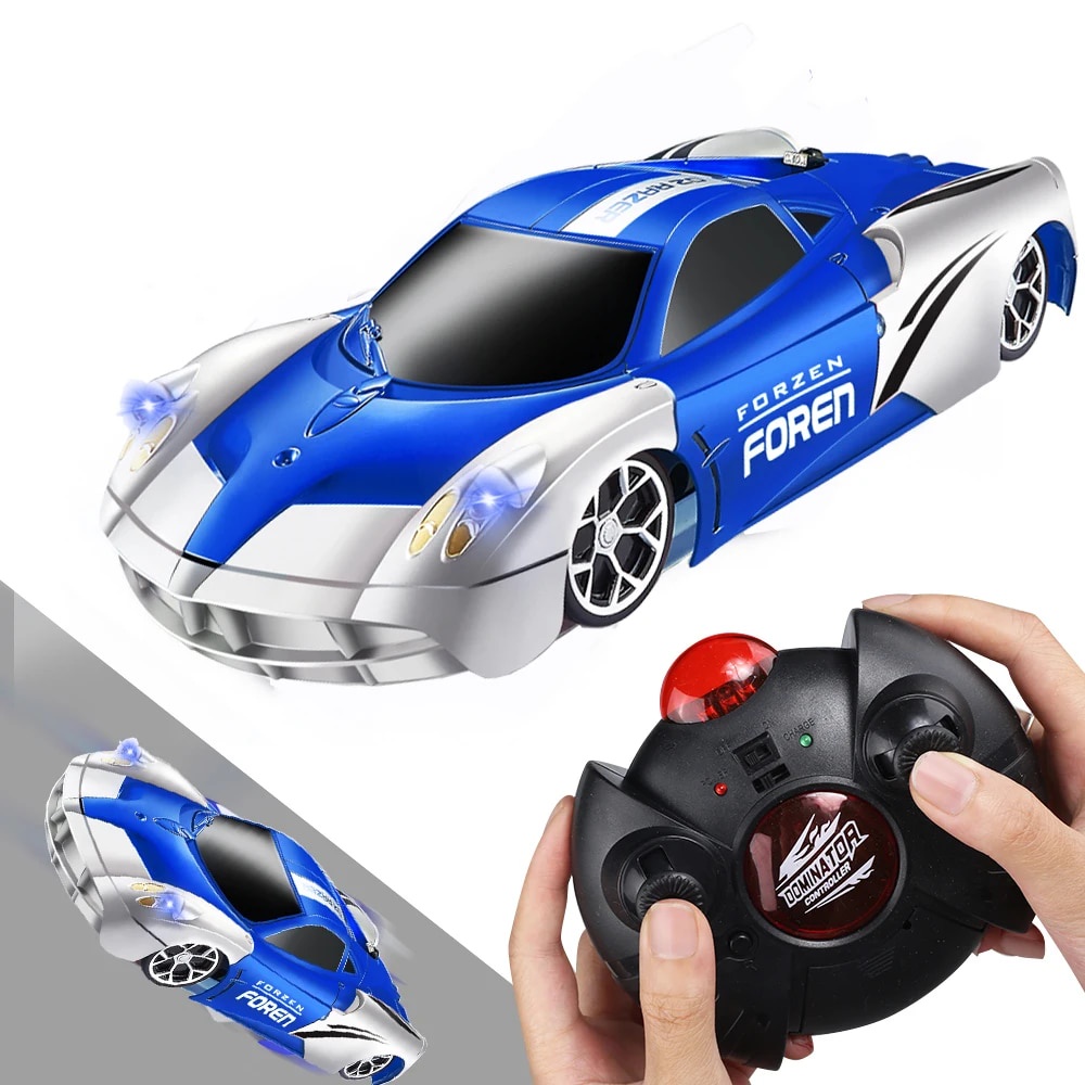 24G New RC Car Wall Racing Car Toys Climb Ceiling Climb Across the Wall ...