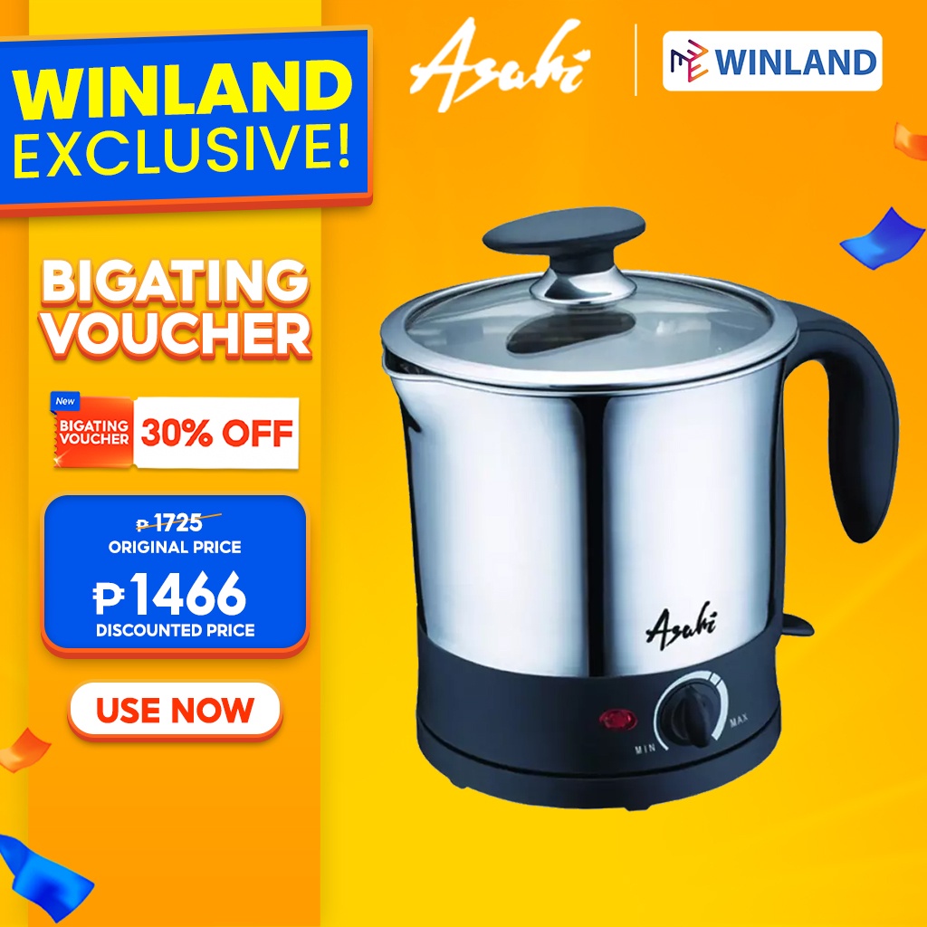 Asahi multi store cooker electric kettle