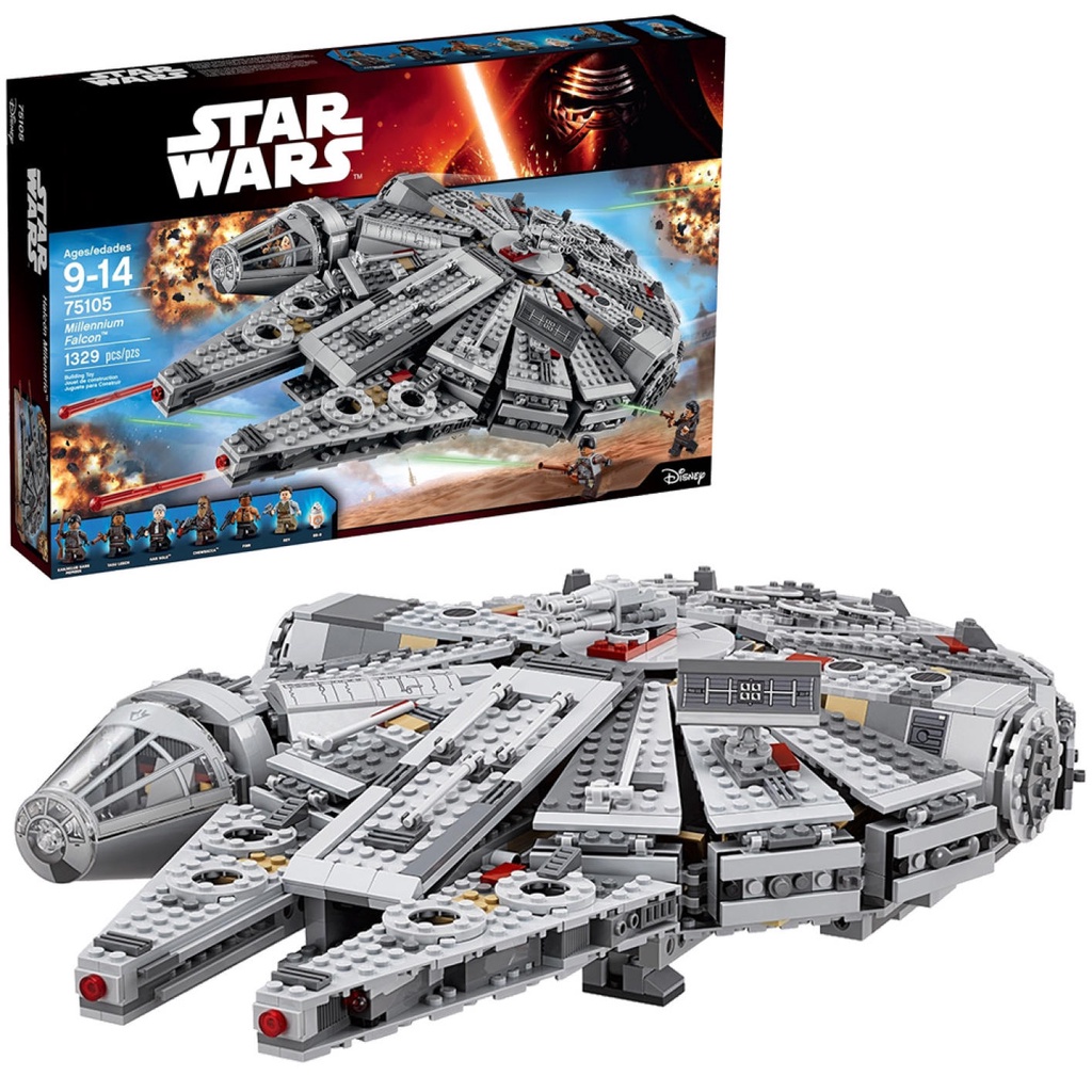 Brick Makers' Kingdom Legoe Compatible StarWars Millennium Falcon ...