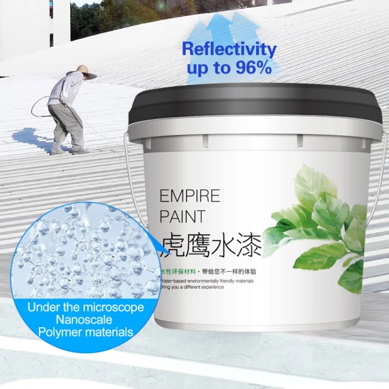 Water-based SunReflective Heat Insulation Paint Waterproof sunscreen ...