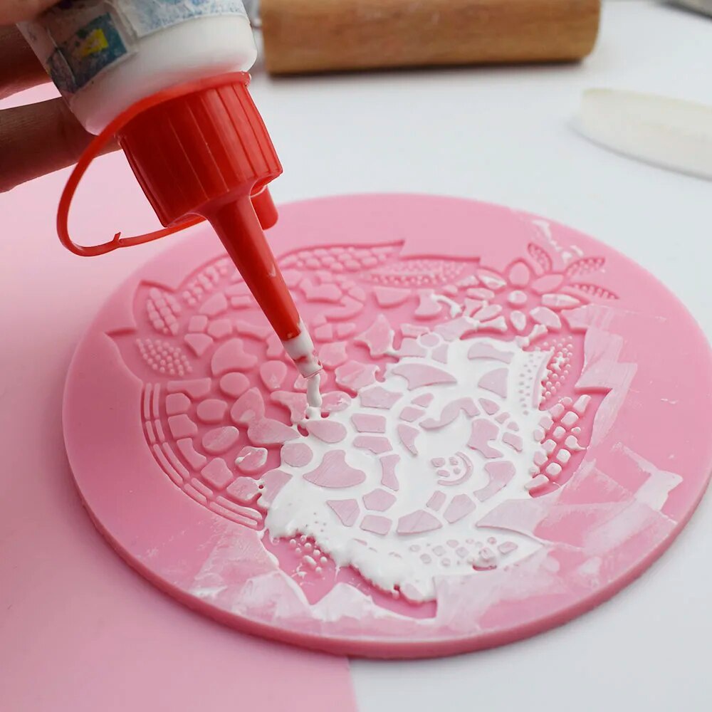 60ml Translucent Polymer Clay Oven Bake Liquid Clay Faience Simulation