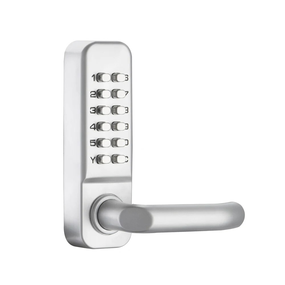 Waterproof Mechanical Password Number Single Latch Lock No Need Power ...