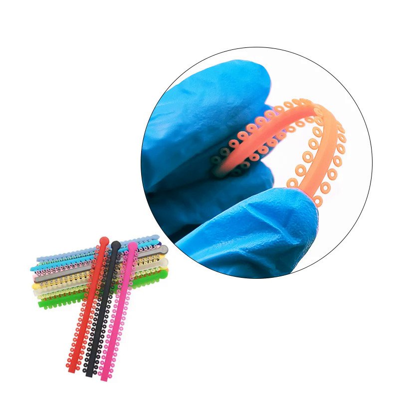 Newly launched 20Pcs Orthodontic Ligature Ties Elastomeric Colorful ...