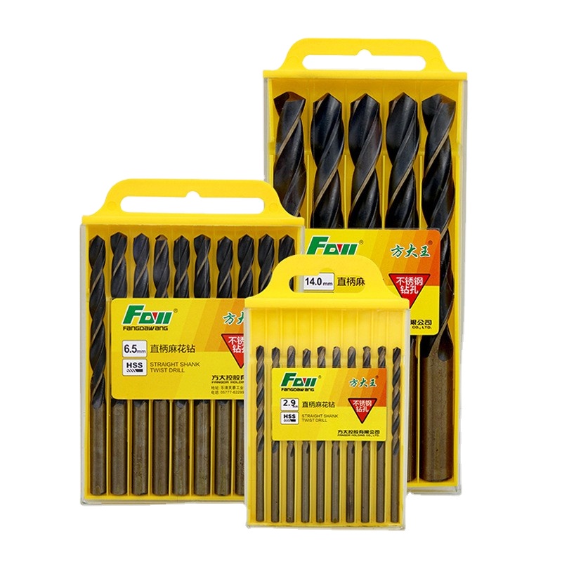 9341 fine straight shank twist drill stainless steel angle iron wood