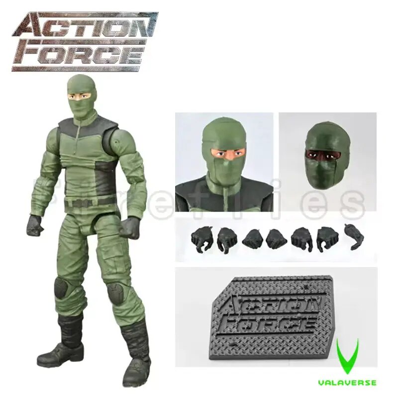 85r 1 12 6inches Valaverse Action Force Action Figure Wave 2 Delta 