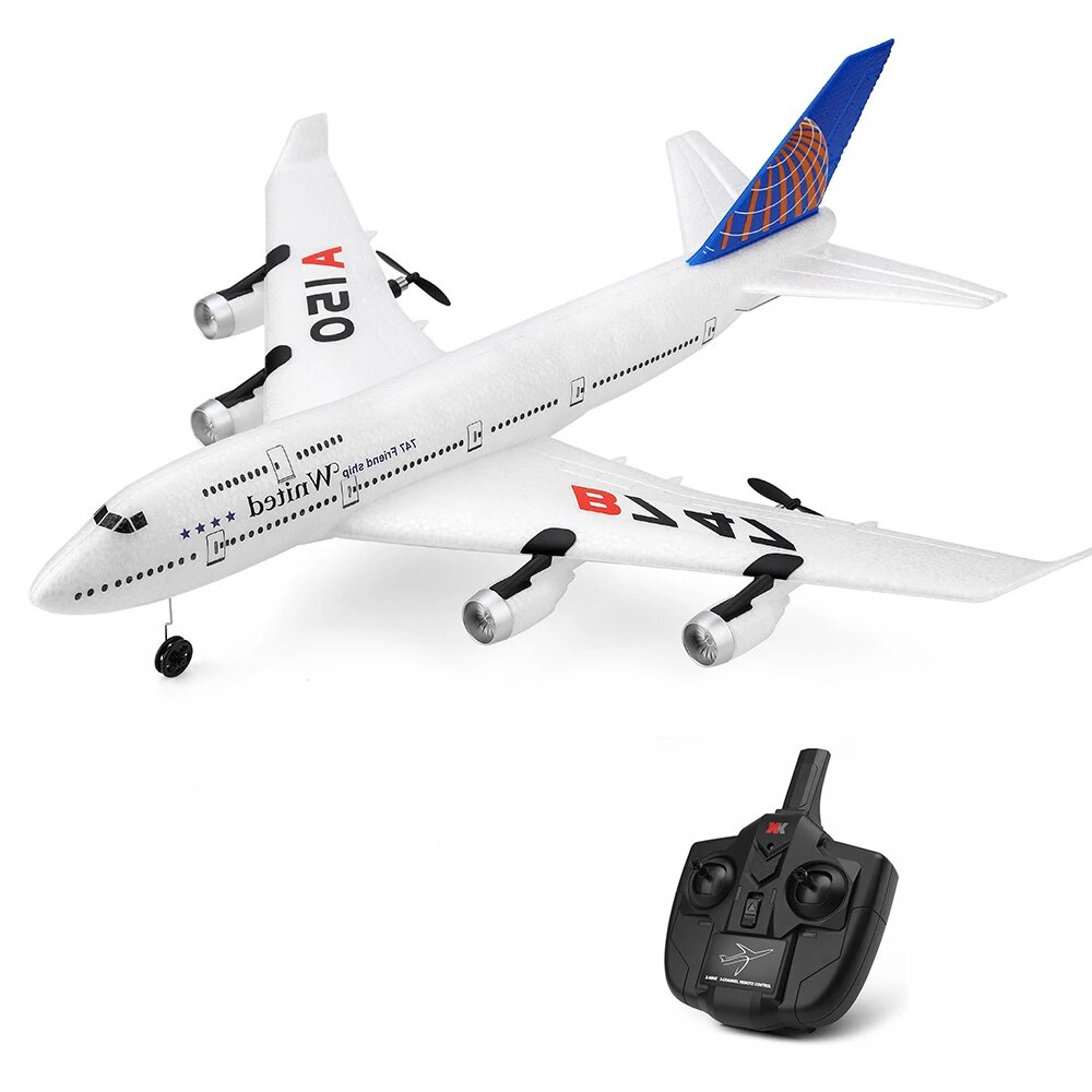 03M XK A150 RC Airplane Airbus B747 Model Plane 2.4Ghz 3CH RC Fixed ...