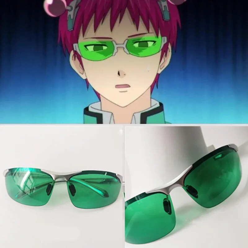 22r Anime The Disastrous Life Of Saiki K. Cosplay Glasses Saiki Kusuo ...