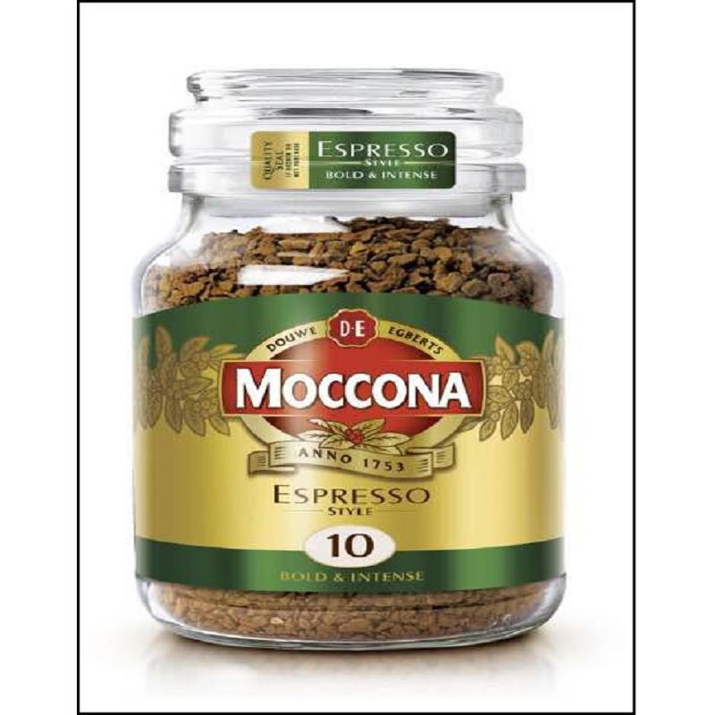 Moccona Instant Coffee Espresso Style Bold & Intense 200g Shopee
