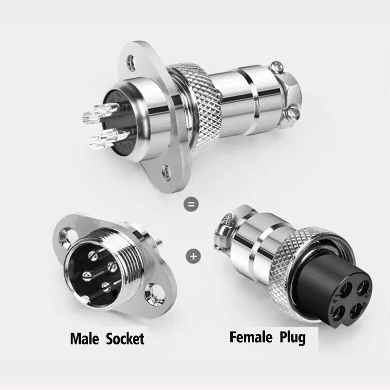 97f GX162 4 5 6 7 8 9 10Pins Diamond Shaped Aviation Plug Accessories Female Plug Male Socke