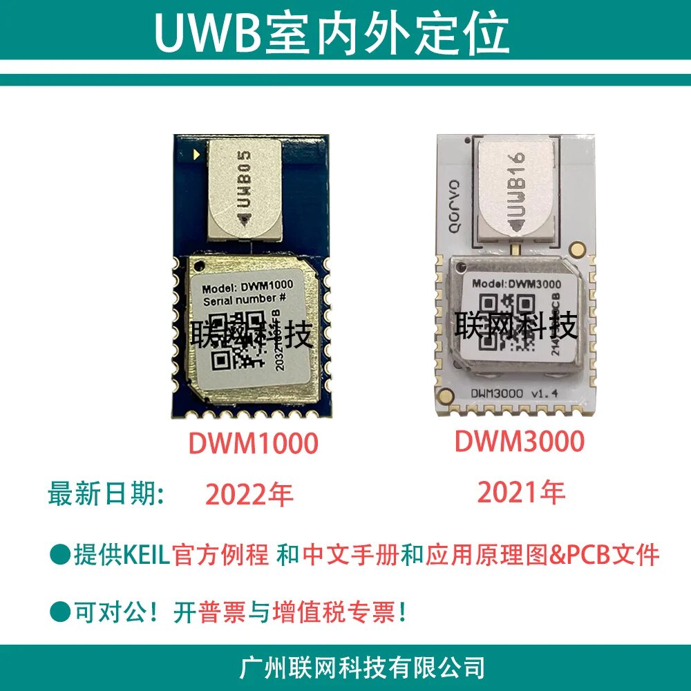 93y DWM1000 Module UWB Positioning DECAWAVE New Original DWM3000 G5B ...