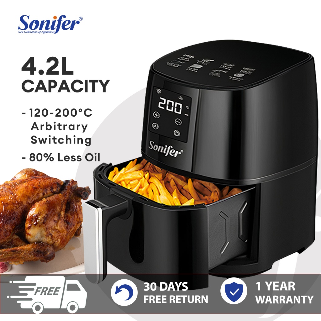 READY STOCK] PANASONIC Air Fryer Large High-Capacity Air Fryer AF-378 (  10.0L ) AIRFRYER Mesin Goreng Tanpa Minyak