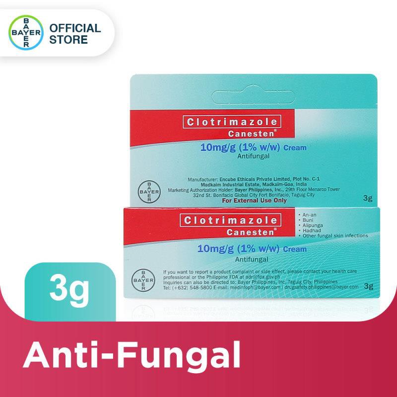 Canesten Antifungal Cream 3g Shopee Philippines