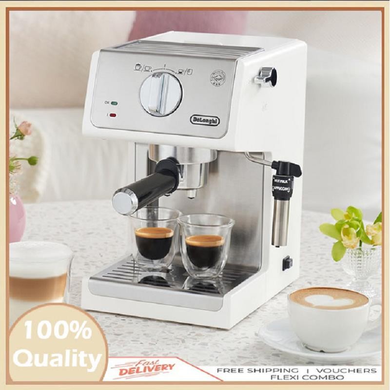 1 Year Warranty 100 Original DeLonghi ECP 3531 Coffee Machine Office Italian Pump Pressure Coffee