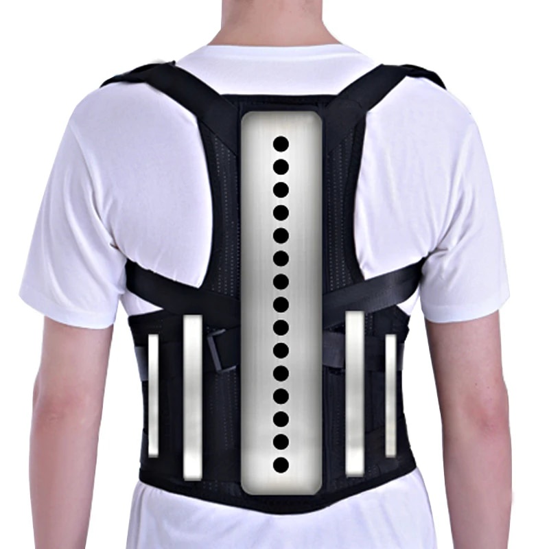 ☝Alloy Keel Shoulder Spine Support Improves Humpback Girdle Orthopedic Posture Corrector Scolios