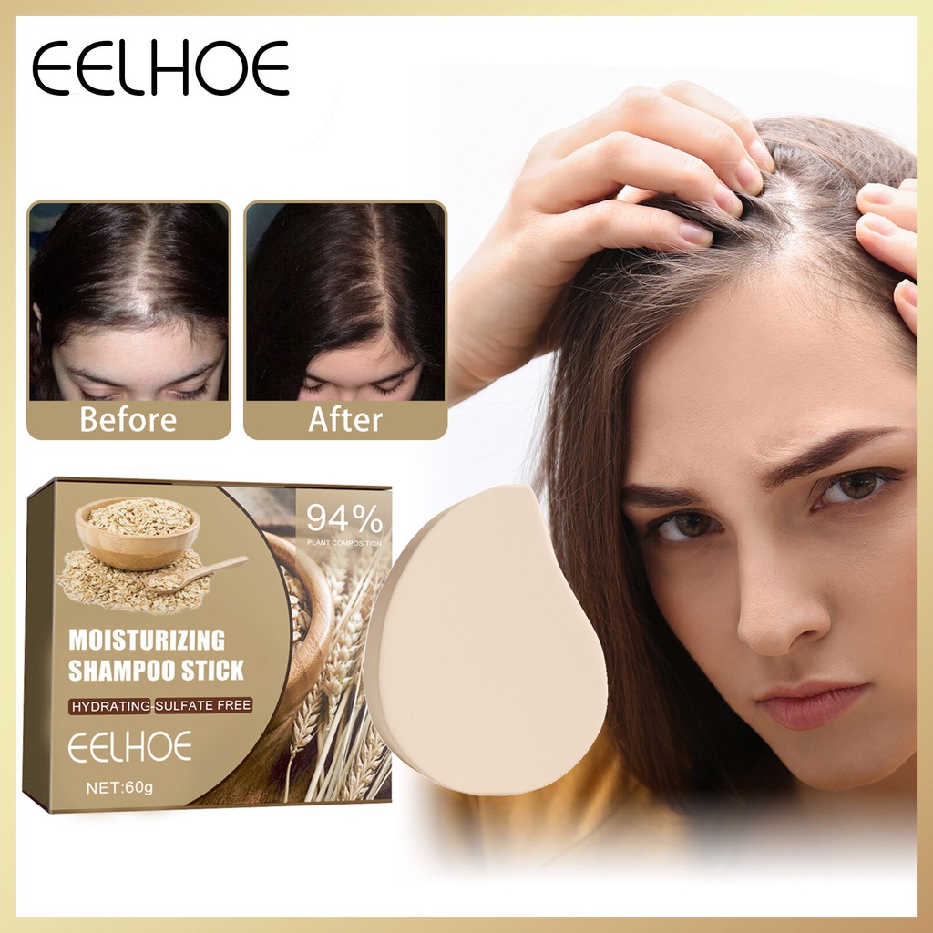 Eelhoe Rice Bar Soap For Hair Growth Oat Rice Shampoo Soap Bar