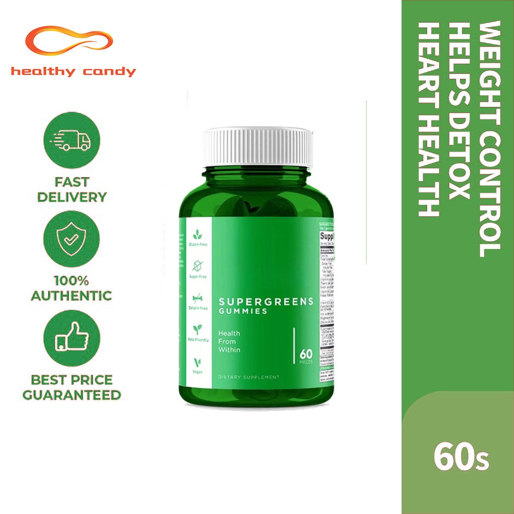 Spirulina Gummy is rich in chlorophyll improves immunity protects