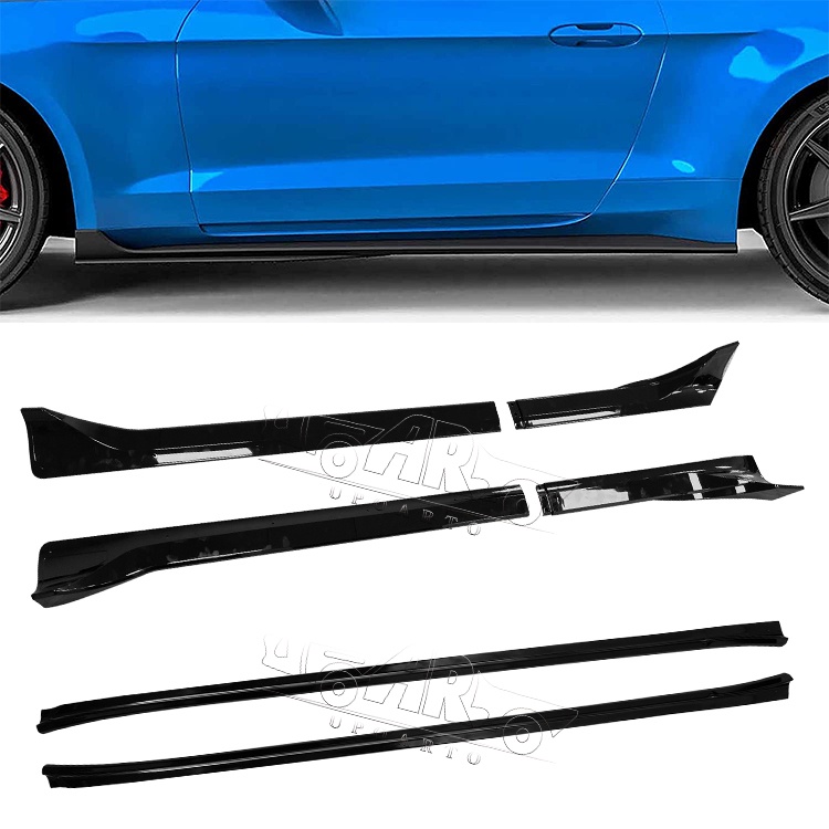 Car Side Skirts Kit Side Skirt for BMW Tesla Model 3 Y Audi Honda