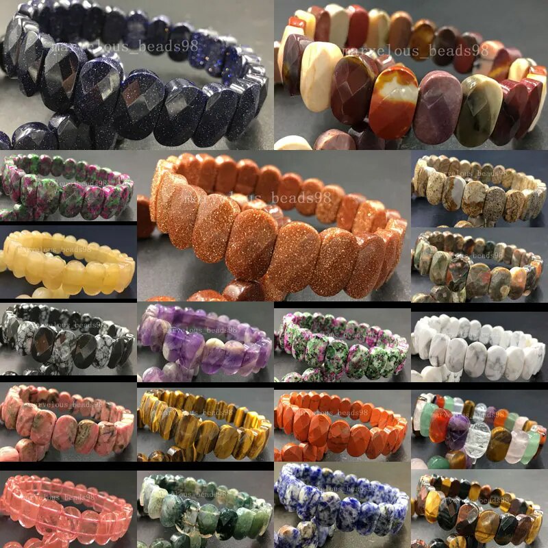 35N Mookaite Goldstone Blue Sand Crystal Howlite Cherry Quartz Jaspe