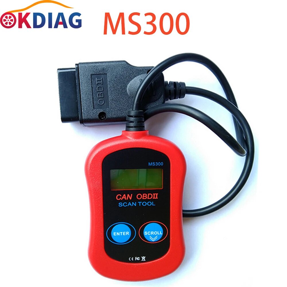 70b 2021 MaxiScan MS300 OBD2 Scanner Code Reader Automotive Car Scanner