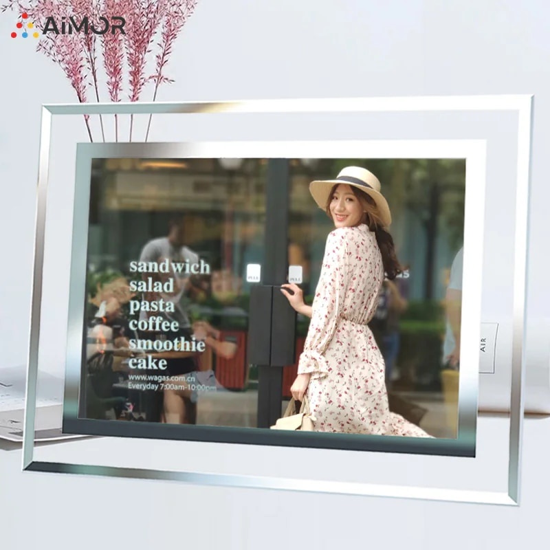 ☄AIMOR 2 Crystal Picture Photo Frames 5 6 7 8 10 Inchs \"A4 Size