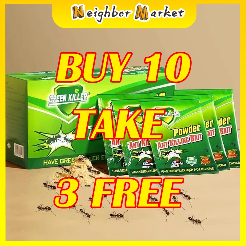 1Pc Effective Insect Killer Ant Killing Bait Powder Repeller Killing Trap Pest Control Shopee