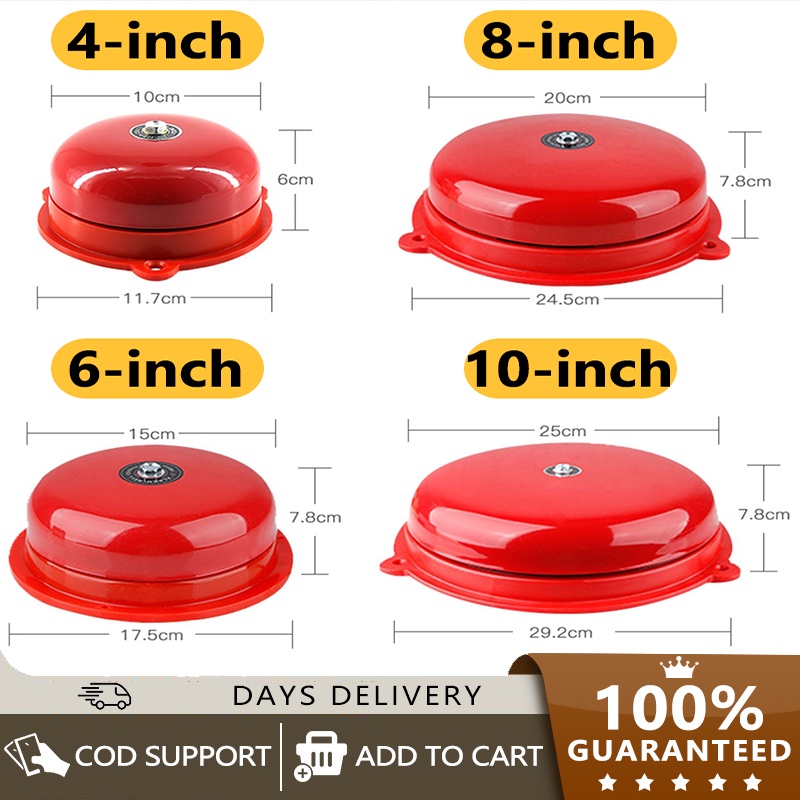 DIYMO Fire Alarm Bell Manual Switch 4 | Shopee Philippines